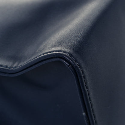 Telfar Vegan Leather Small Shopping Bag Navy 11 of 12