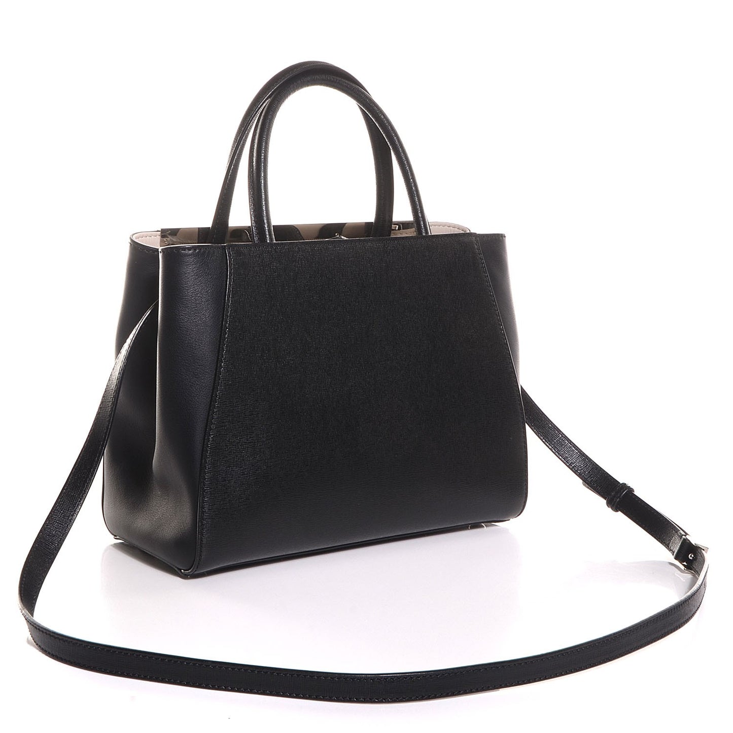 Vitello Elite Petite 2jours Tote Black