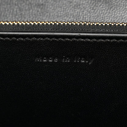 Celine Box Calfskin Medium Classic Box Flap Bag Black 7 of 12