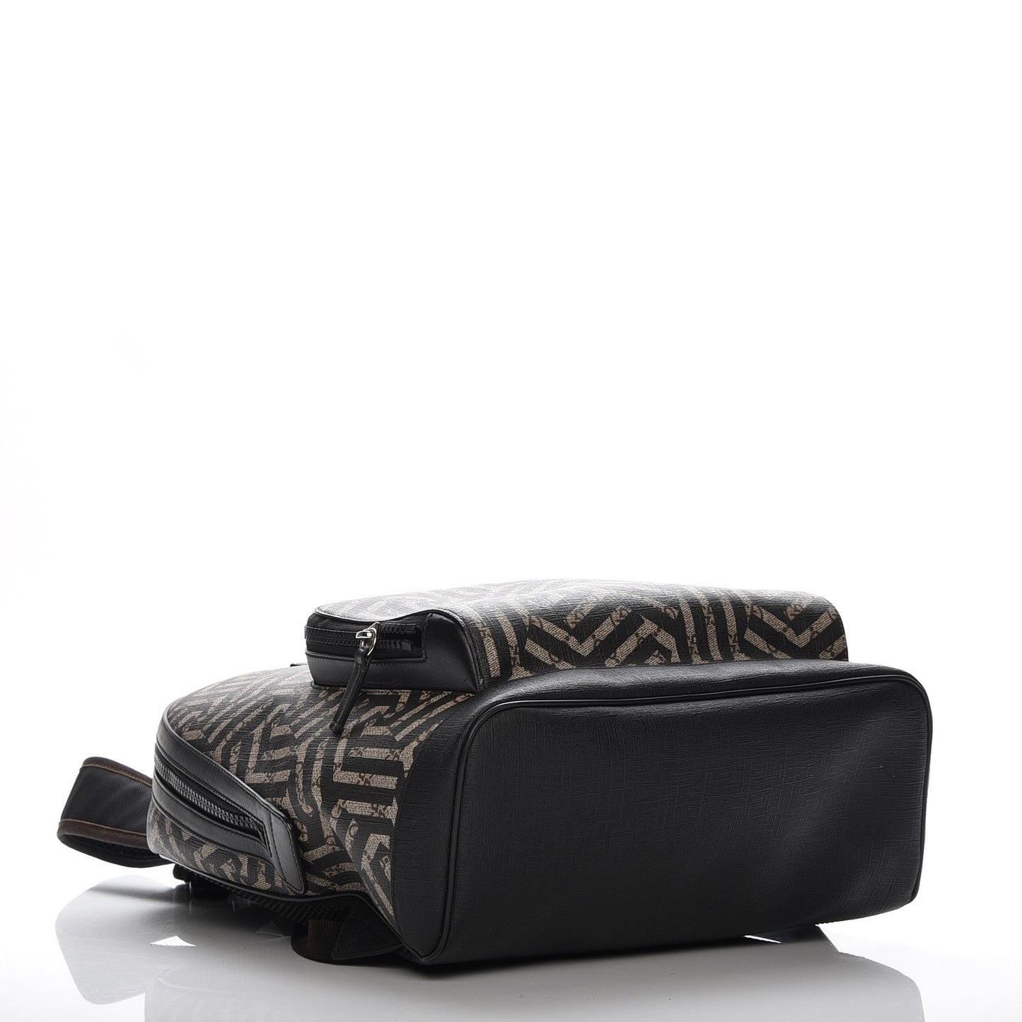 GG Supreme Monogram Caleido Medium Day Backpack Black
