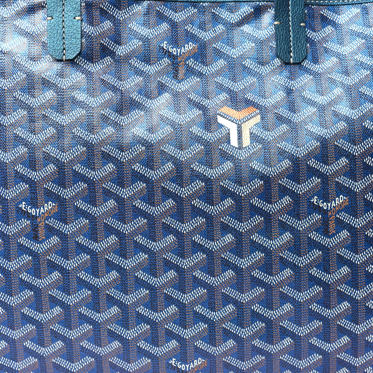 Goyard Iridescent Goyardine Saint Louis PM Pearly Blue 8 of 10