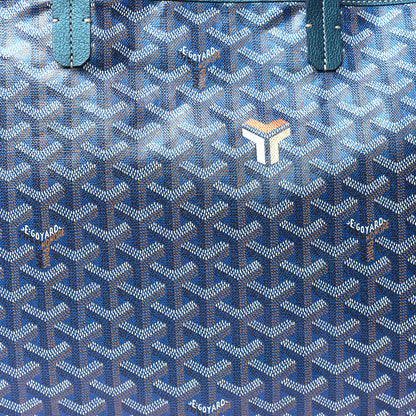 Goyard Iridescent Goyardine Saint Louis PM Pearly Blue 8 of 10