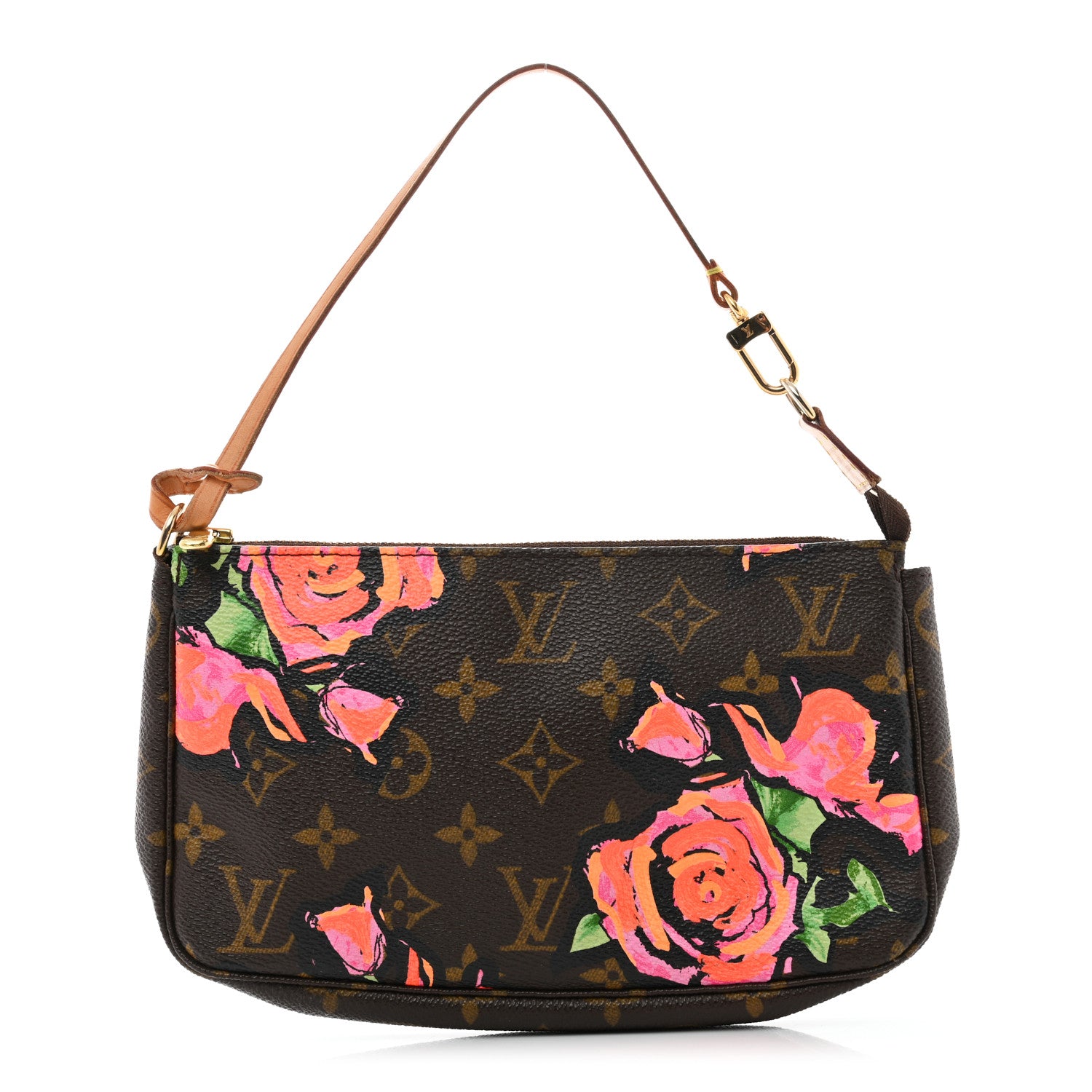 Louis Vuitton Monogram Roses Pochette Accessories 1 of 12