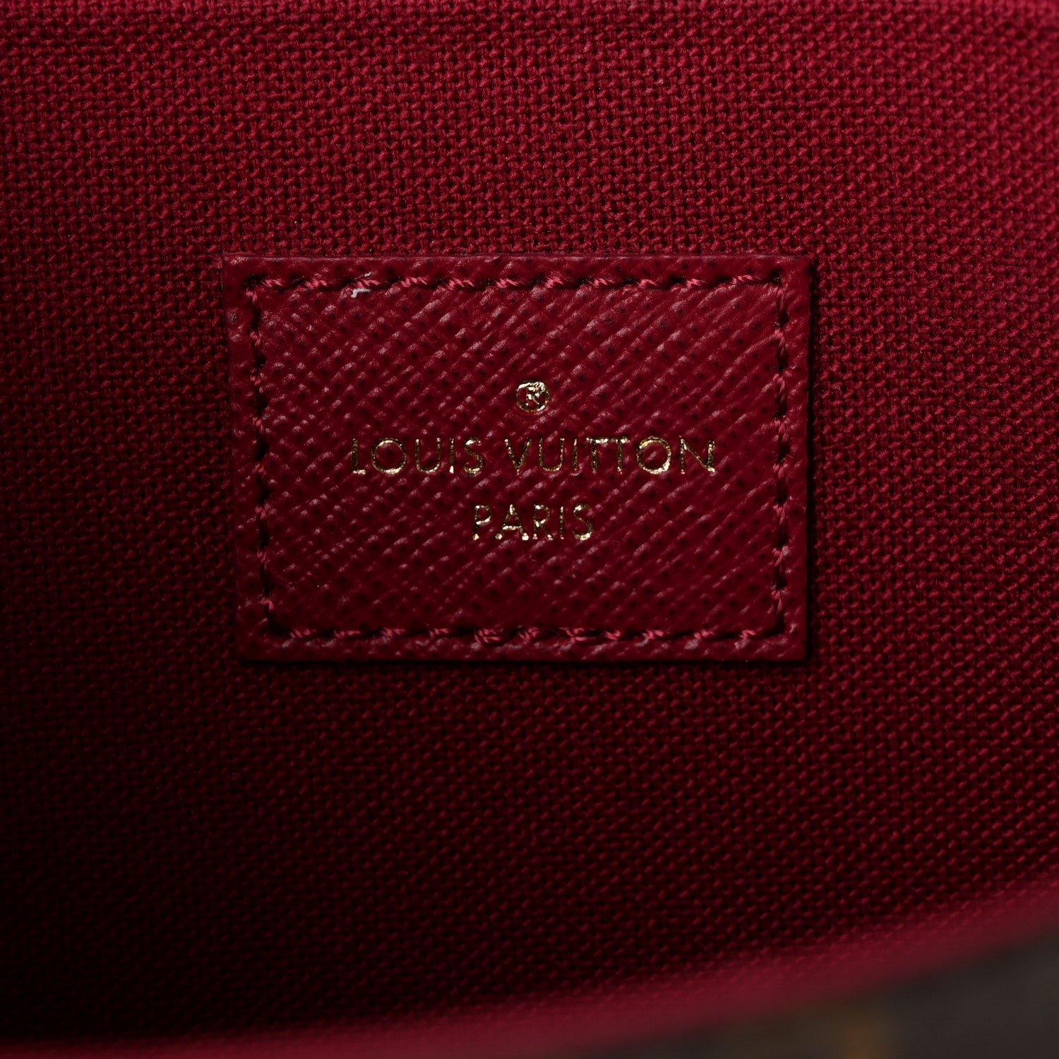 Louis Vuitton Monogram Pochette Felicie Chain Wallet Fuchsia 6 of 10