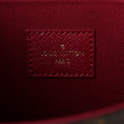 Louis Vuitton Monogram Pochette Felicie Chain Wallet Fuchsia 6 of 10
