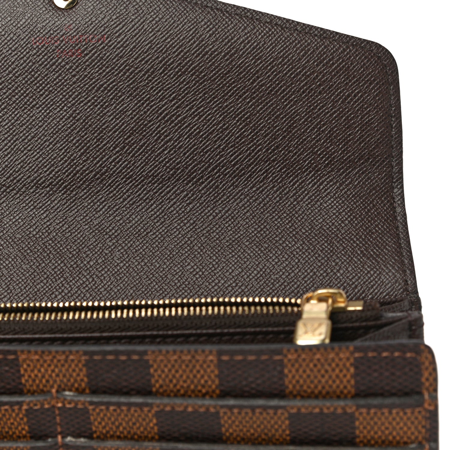 Louis Vuitton Damier Ebene Sarah Wallet NM 10 of 11