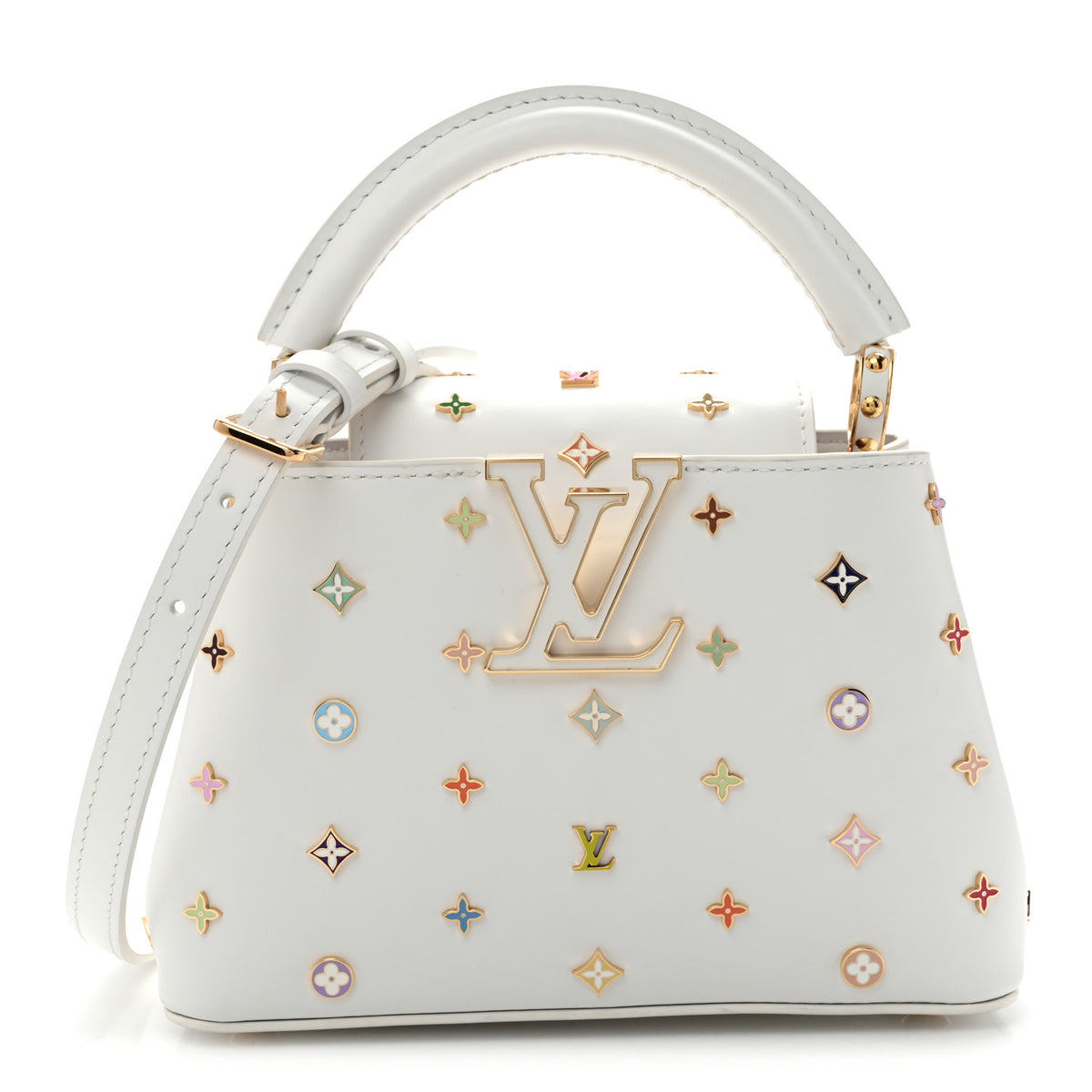 Louis Vuitton LV X TM Cowhide Mini Capucines Multicolor 1 of 11