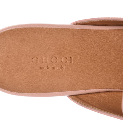 Gucci Malaga Kid Womens Princetown Slippers 36.5 Perfect Pink 7 of 11