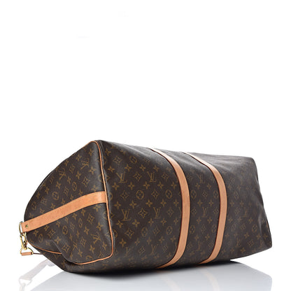 Louis Vuitton Monogram Keepall Bandouliere 55 4 of 26