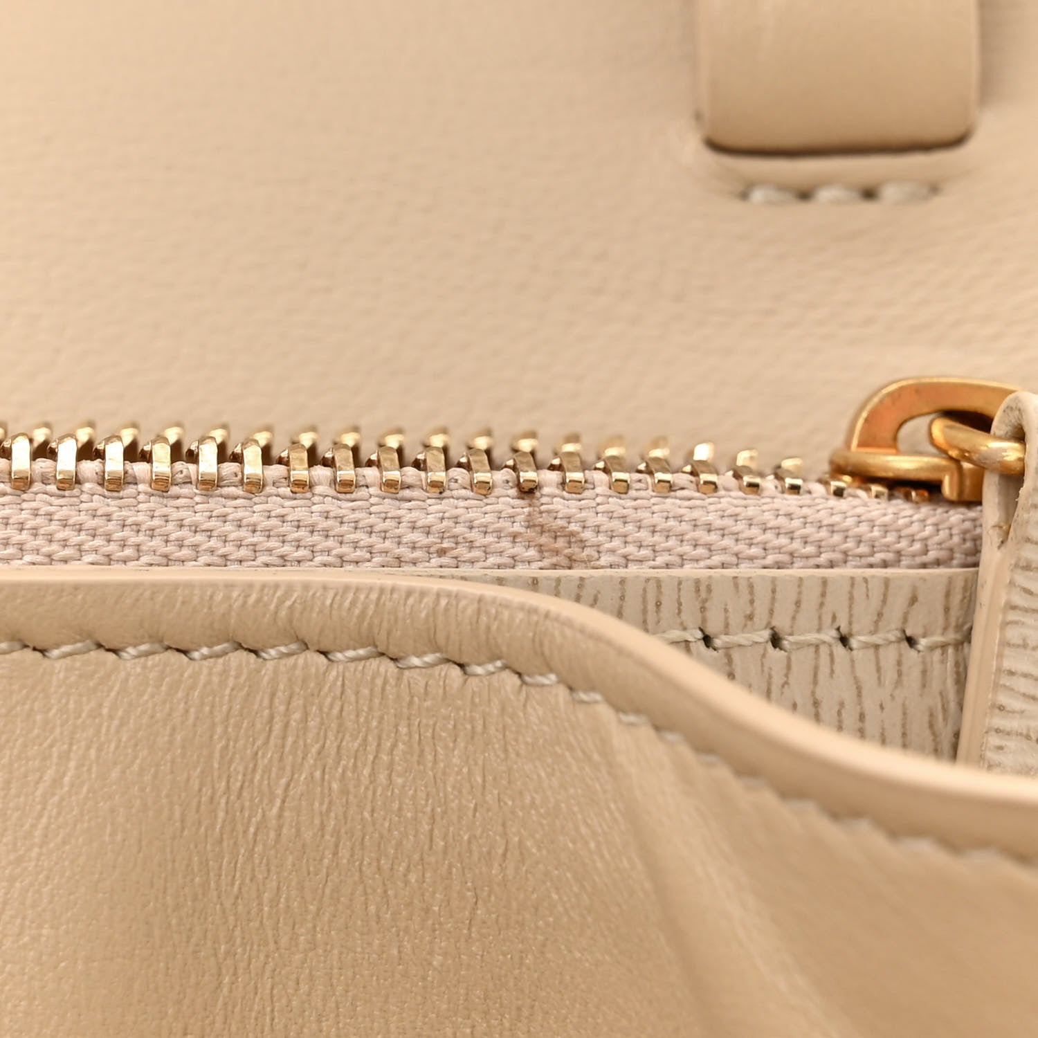 Celine Box Calfskin Medium Classic Box Bag Linen 11 of 11
