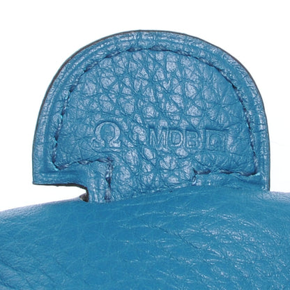 Hermes Taurillon Clemence Evelyne III PM Bleu Izmir 7 of 8