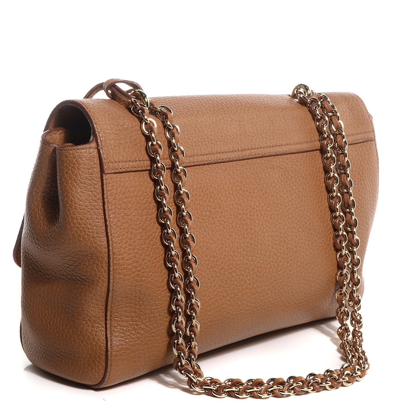 Soft Grain Leather Medium Lily Deer Brown