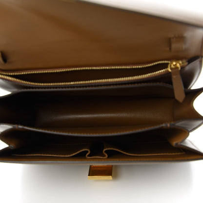 Celine Box Calfskin Medium Classic Box Flap Bag Camel 5 of 12
