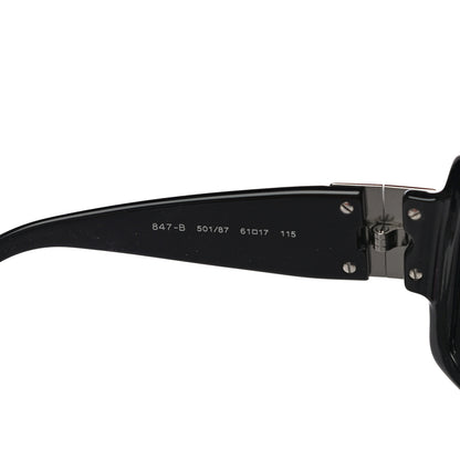 Bulgari Crystal Square 847-B Sunglasses Black 5 of 7