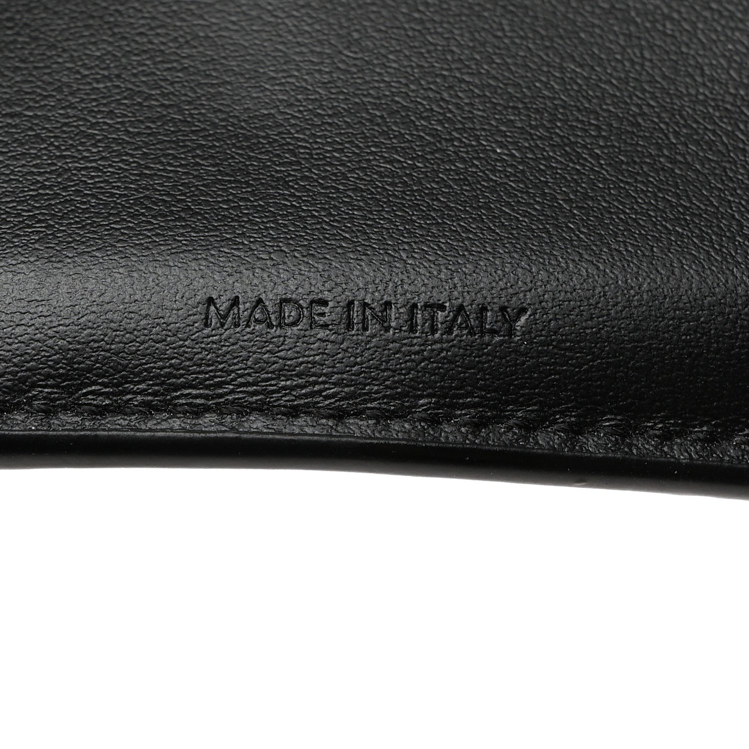 Celine Canvas Triomphe Medium Strap Wallet Black 7 of 7