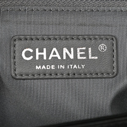 Chanel Calfskin Quilted New Medium Boy Flap Black 6 of 10