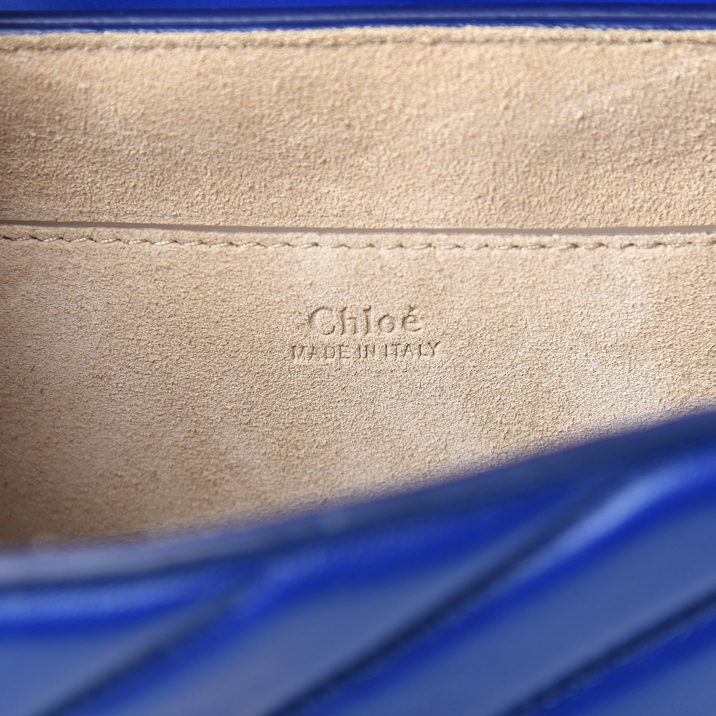 Calfskin Quilted Mini Drew Bijou Shoulder Bag Majesty Blue