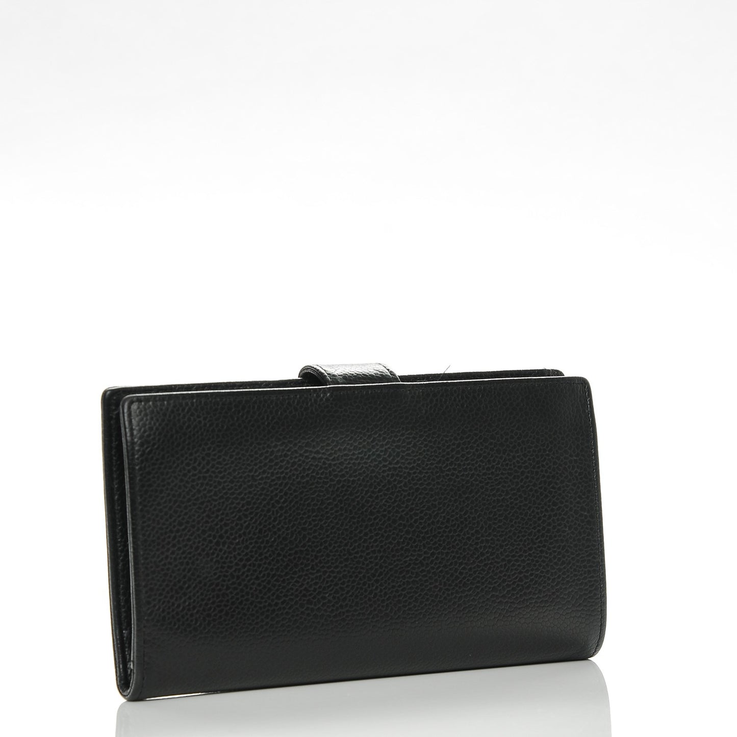 Caviar Timeless CC French Wallet Black