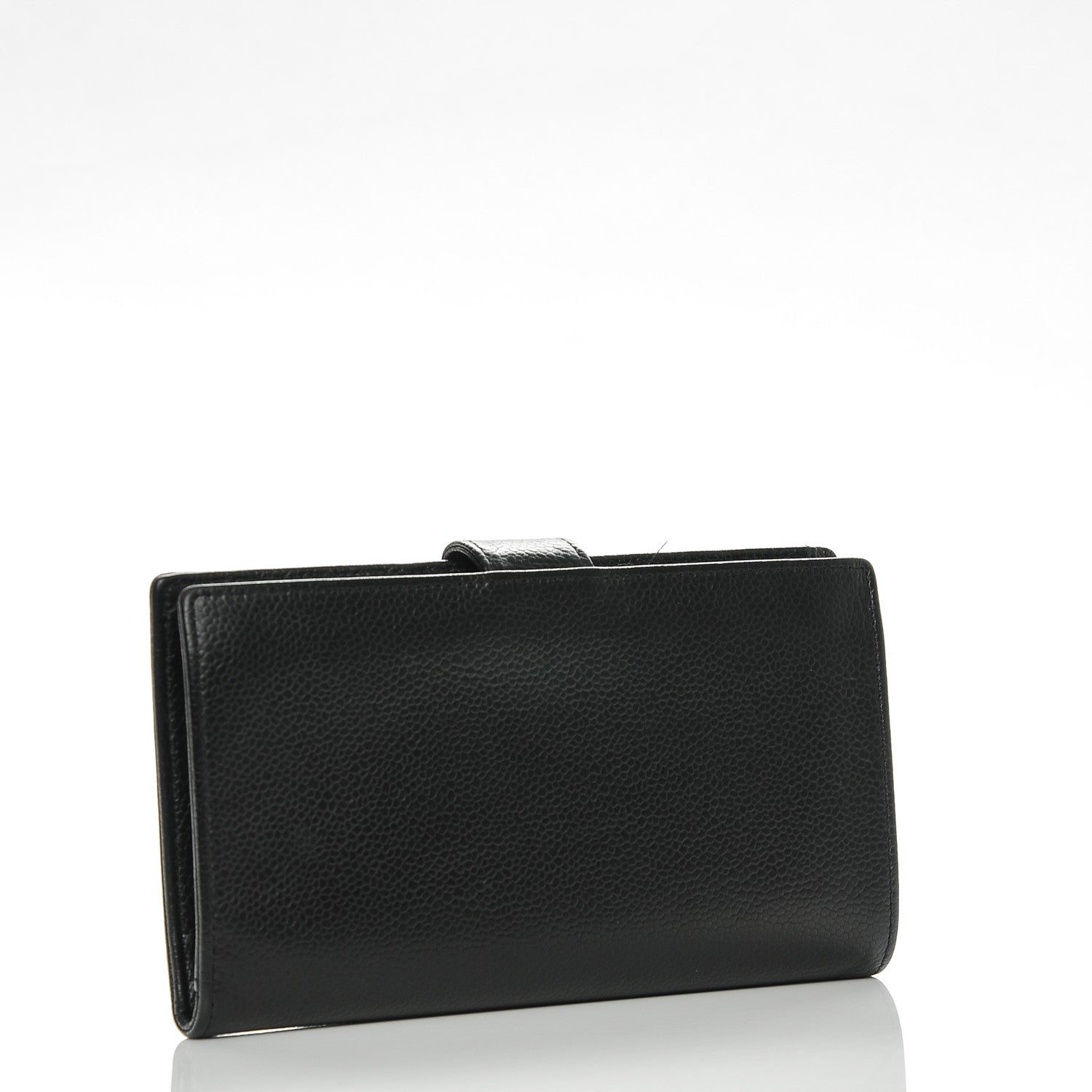 Chanel Caviar Timeless CC French Wallet Black 3 of 8