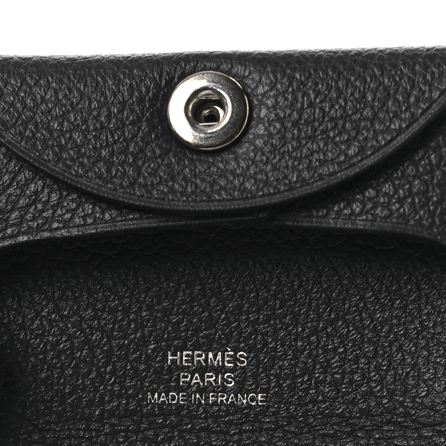 Hermes Evercolor Bastia Coin Purse Bleu Indigo 7 of 9