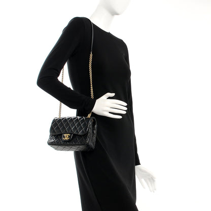 Chanel Lambskin Quilted Mini Studded Flap Black 2 of 8