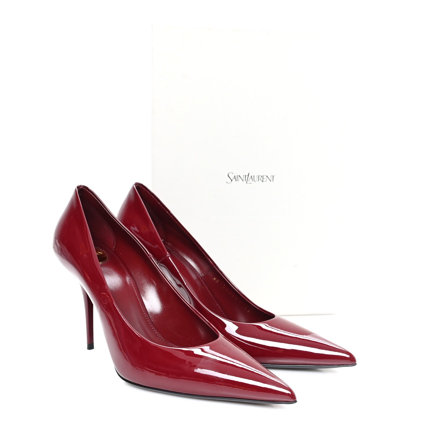 Vernice Seta Soft Norma 90 Pumps 38 Grenat