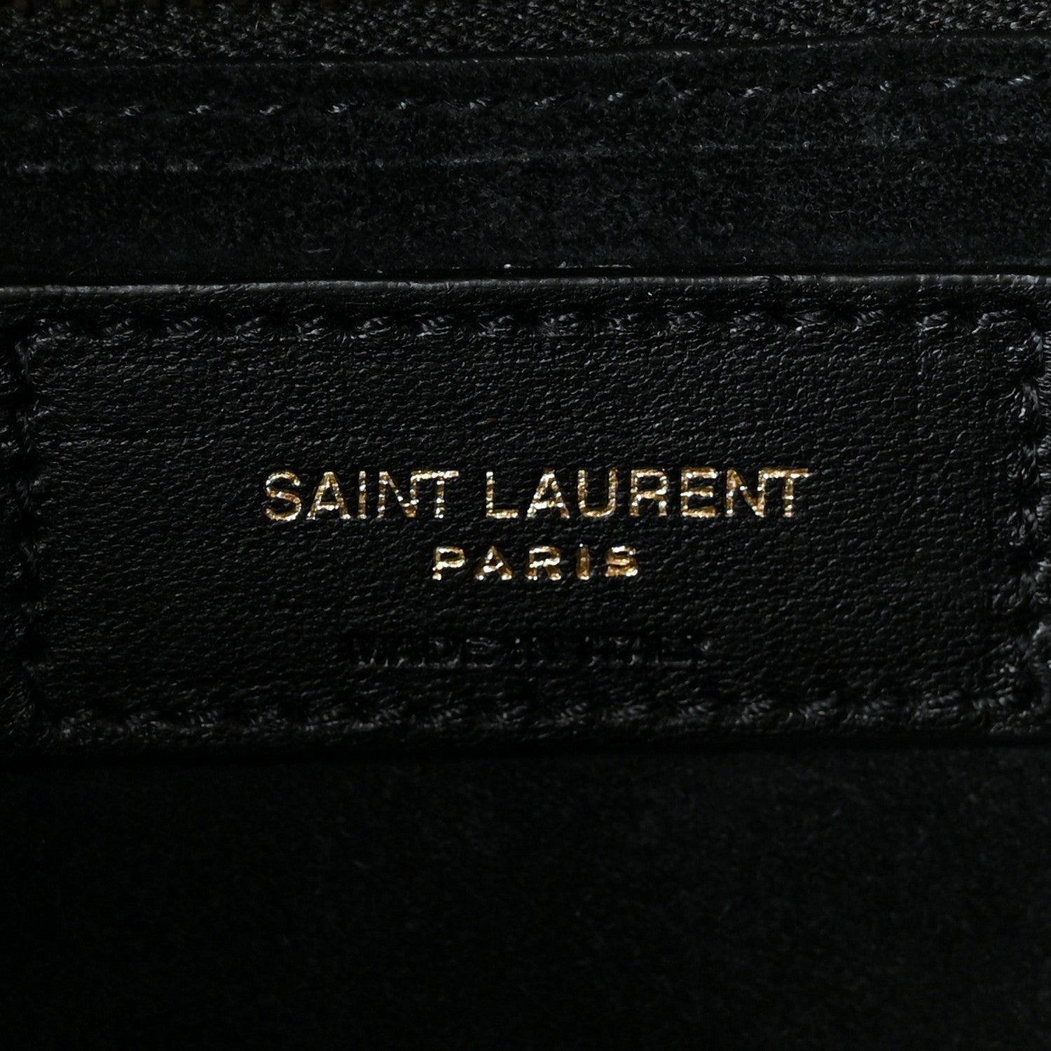 Saint Laurent Patent Le 5 A 7 Hobo Black 5 of 9