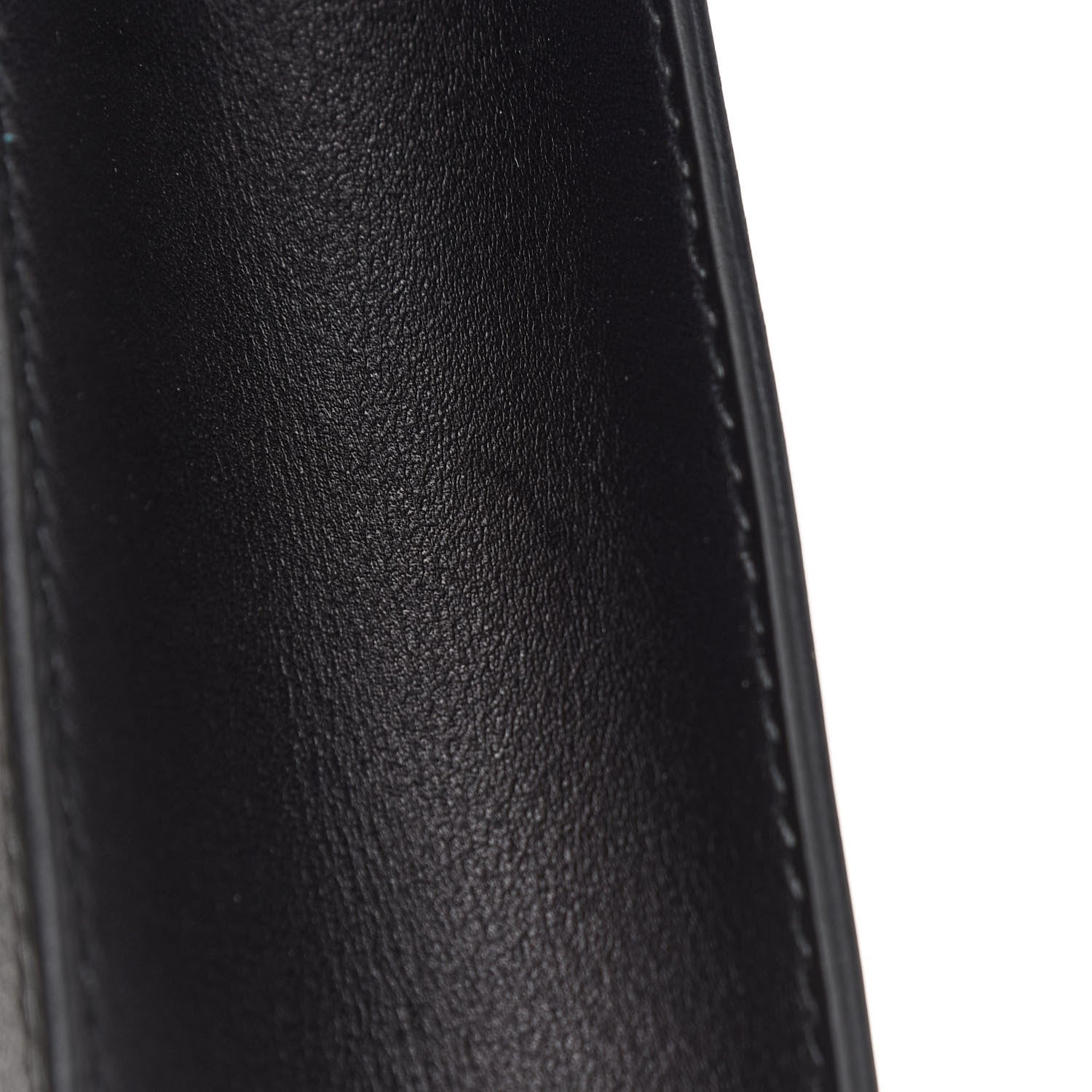 Hermes Shiny Porosus Crocodile Evergrain Kelly Depeches Touch 36 Black 12 of 16