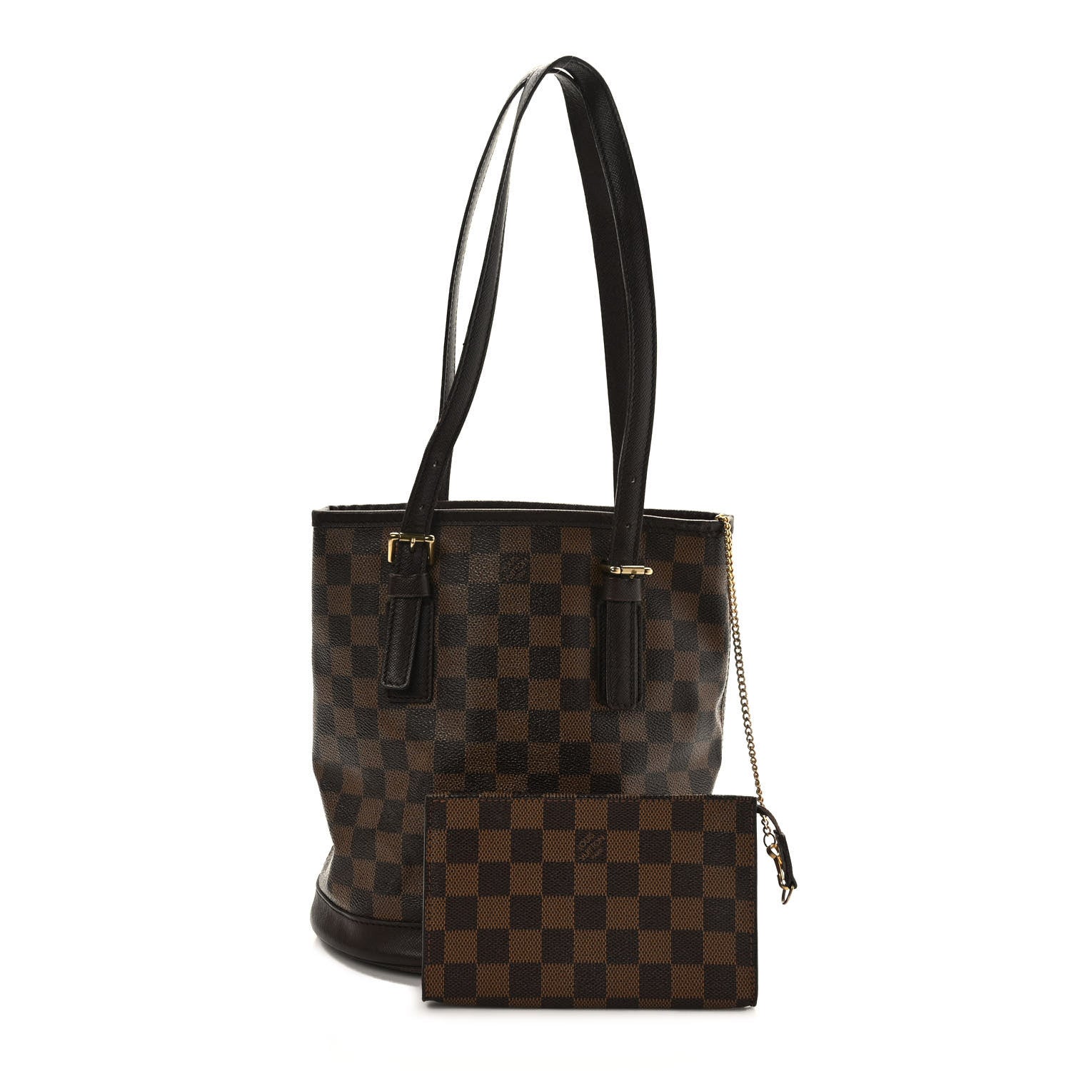 Louis Vuitton Damier Ebene Marais Bucket 23 1 of 15
