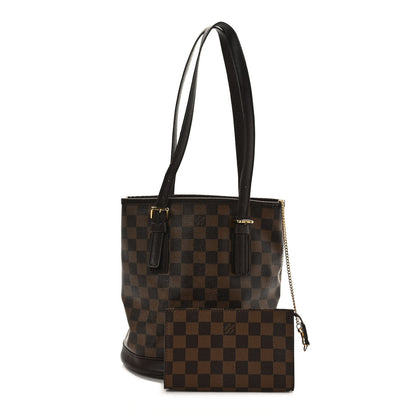 Louis Vuitton Damier Ebene Marais Bucket 23 1 of 15