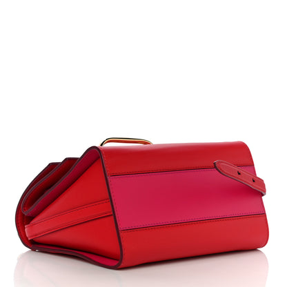 Alexander McQueen Calfskin The Small Story Bag Red 3 of 8