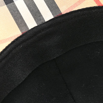 Burberry Cotton Vintage Check Monogram Baseball Hat S Archive Beige 9 of 10