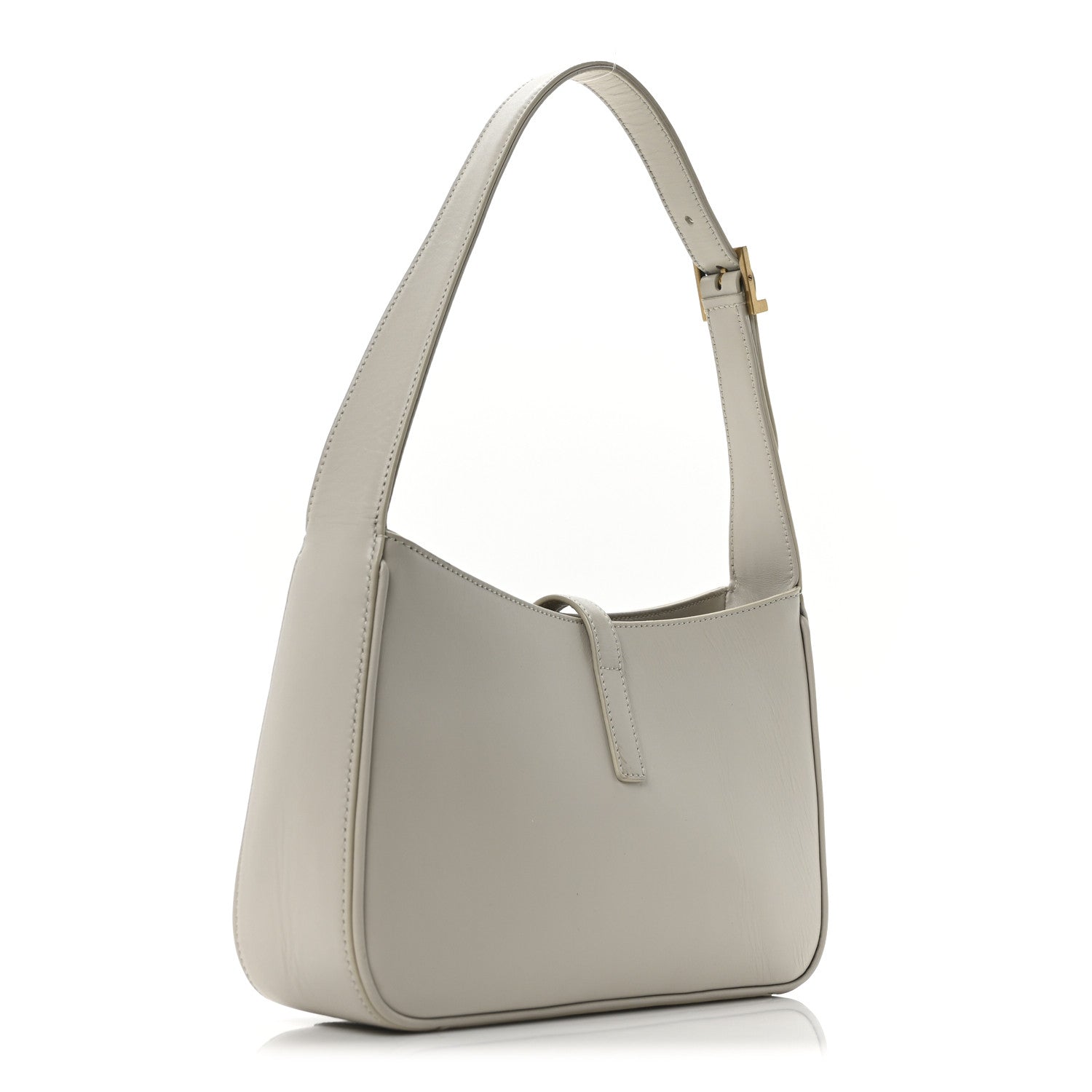 Saint Laurent Smooth Calfskin Le 5 A 7 Hobo Crema Soft 3 of 10