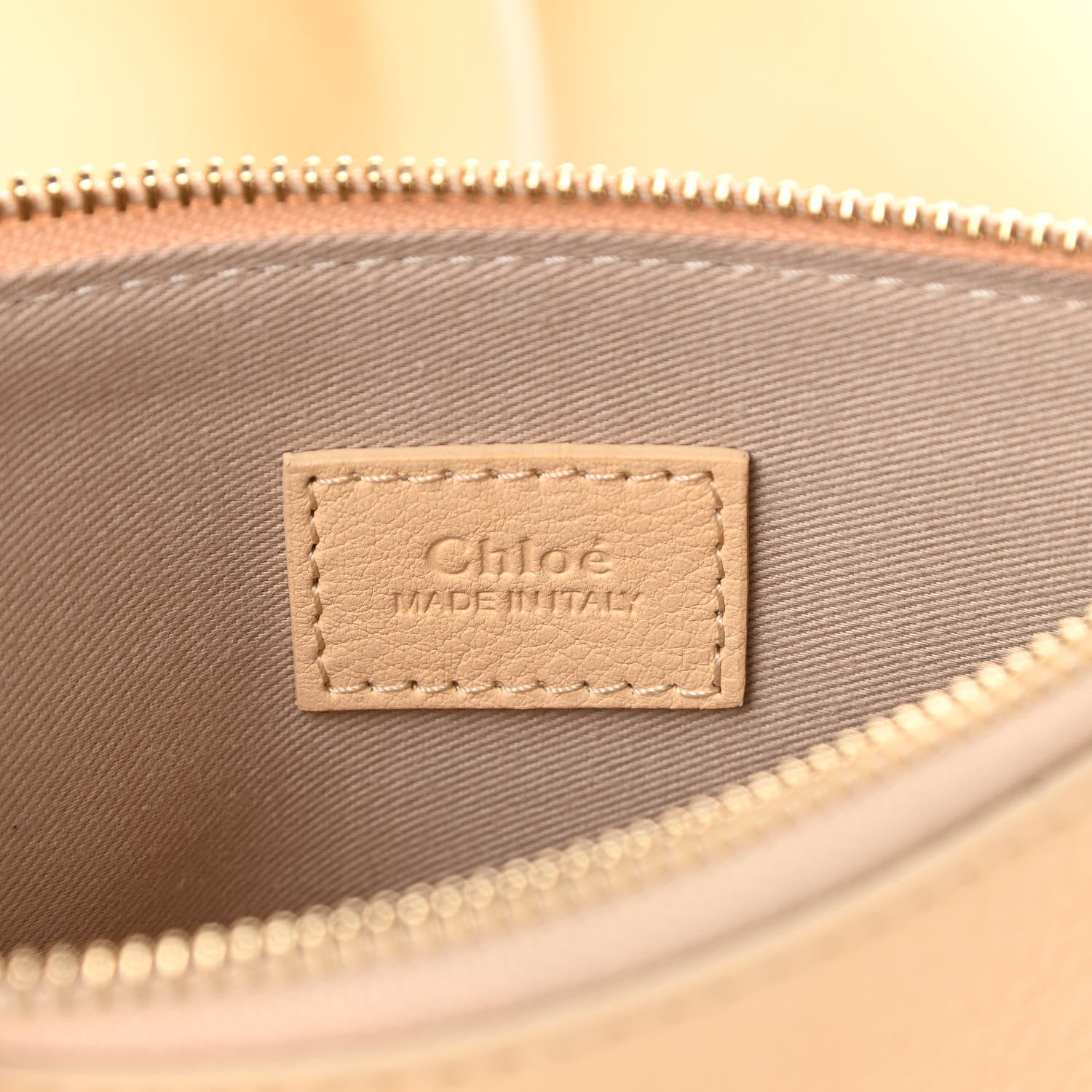 Chloe Smooth Calfskin Medium Vick Tote Blondie Beige 6 of 12