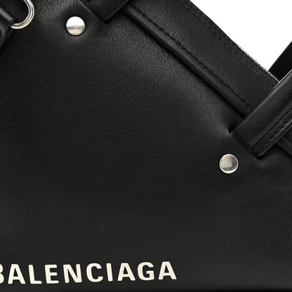 Balenciaga Calfskin XS Triangle Duffle Black 8 of 13