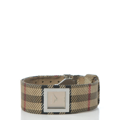 Burberry Stainless Steel Calfskin 24mm Quartz Watch Beige BU4008 4 of 11