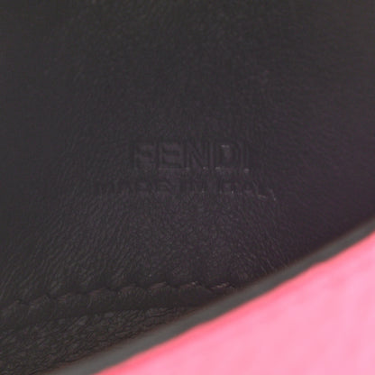 Fendi Cuoio Romano Micro Baguette Charm Rosa Fluo 6 of 7