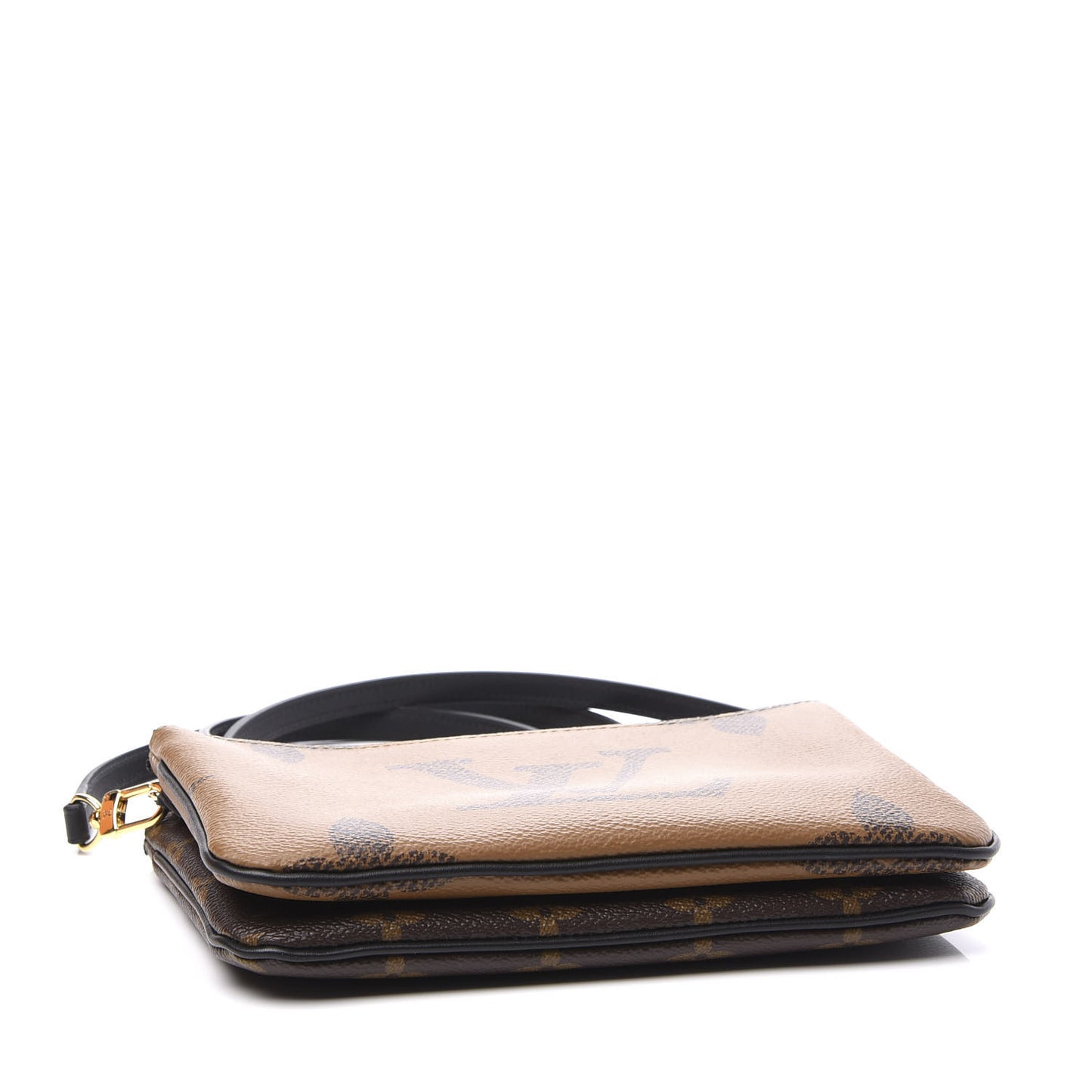 Reverse Monogram Giant Double Zip Pochette