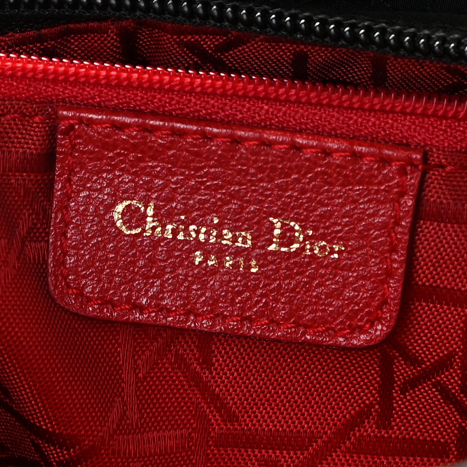 Christian Dior Nylon Cannage Medium Lady Dior Black 7 of 10