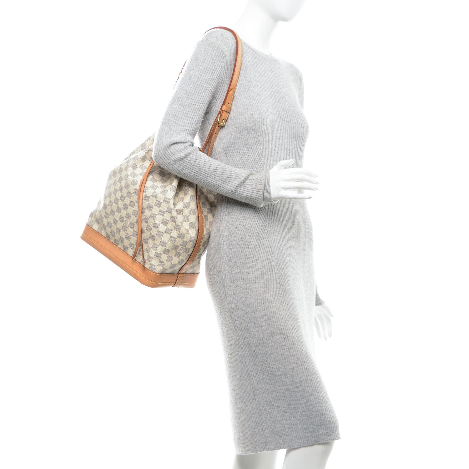 Louis Vuitton Damier Azur Noe 2 of 8