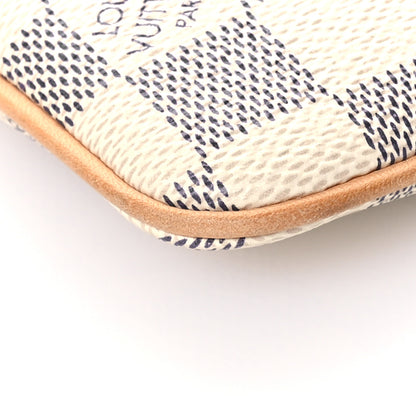 Louis Vuitton Damier Azur Pochette Milla MM 9 of 11