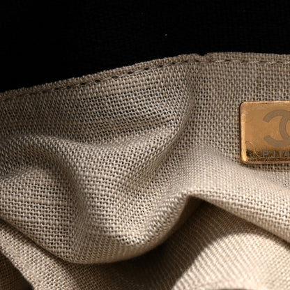 Chanel Mixed Fibers Medium Deauville Tote Black 8 of 12