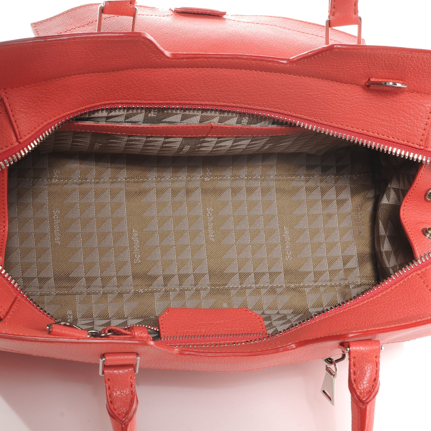 Leather PS13 Small Satchel Poppy Red
