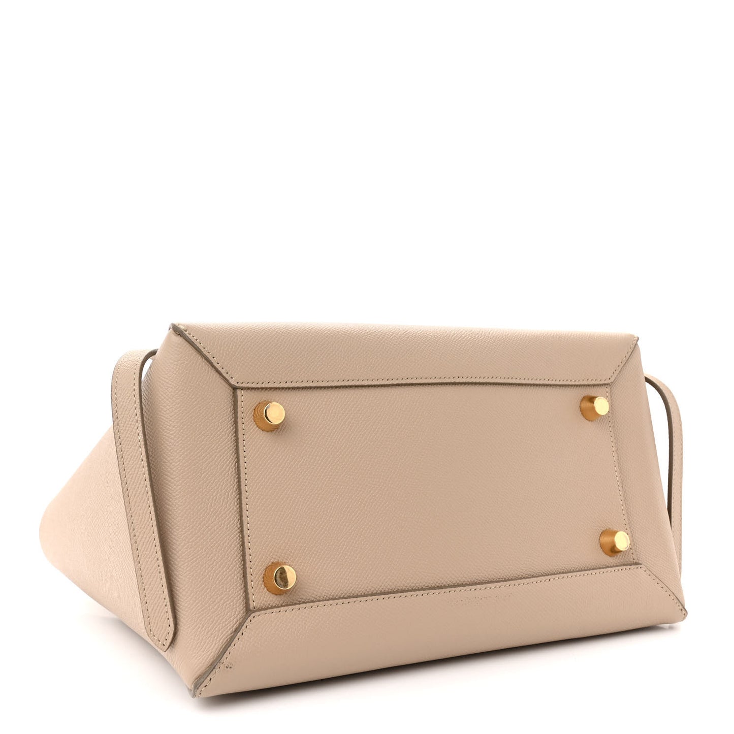 Grained Calfskin Mini Belt Bag Light Taupe