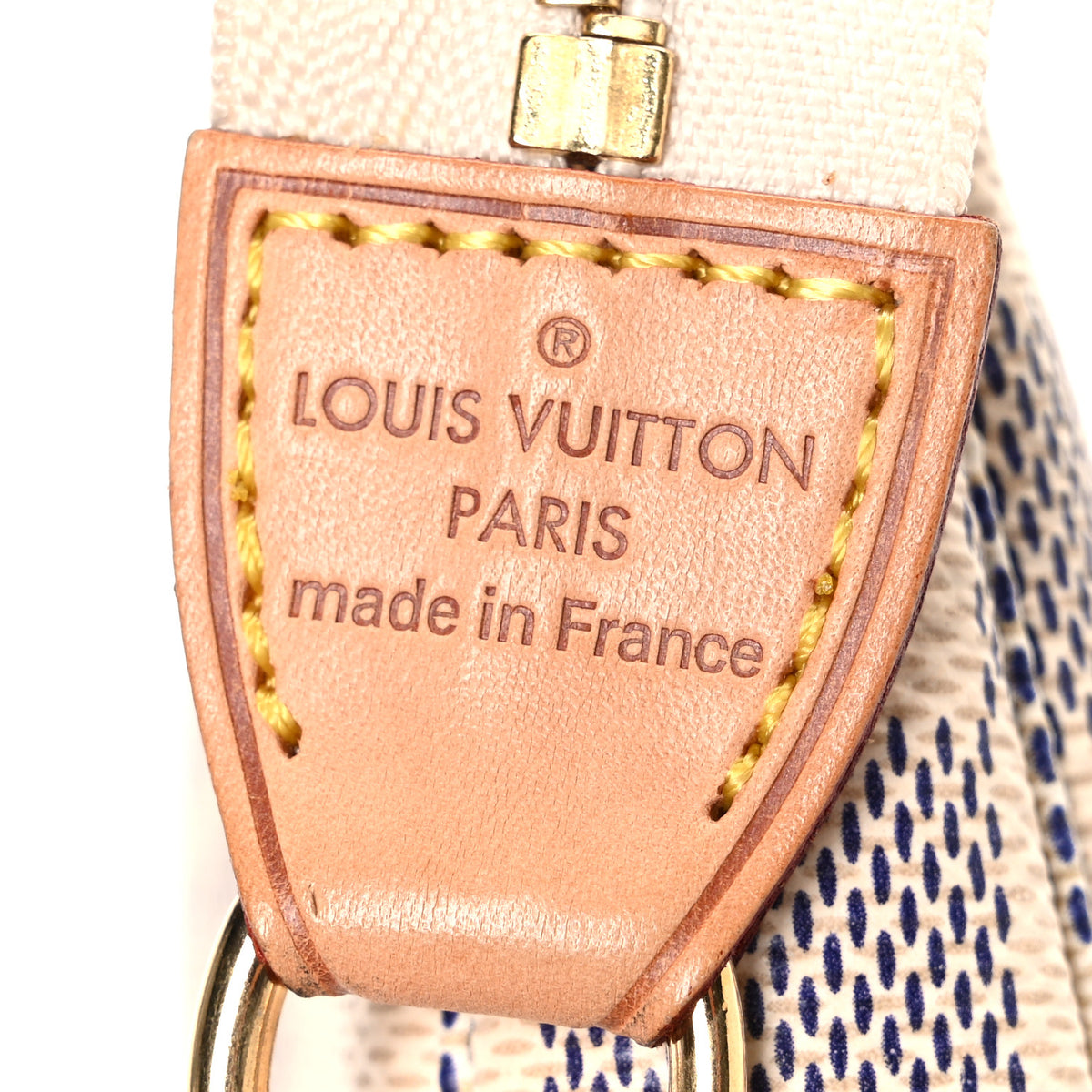 Louis Vuitton Damier Azur Mini Pochette Accessories 6 of 7