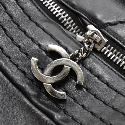 Chanel Lambskin Expandable Tote Black 1 of 2