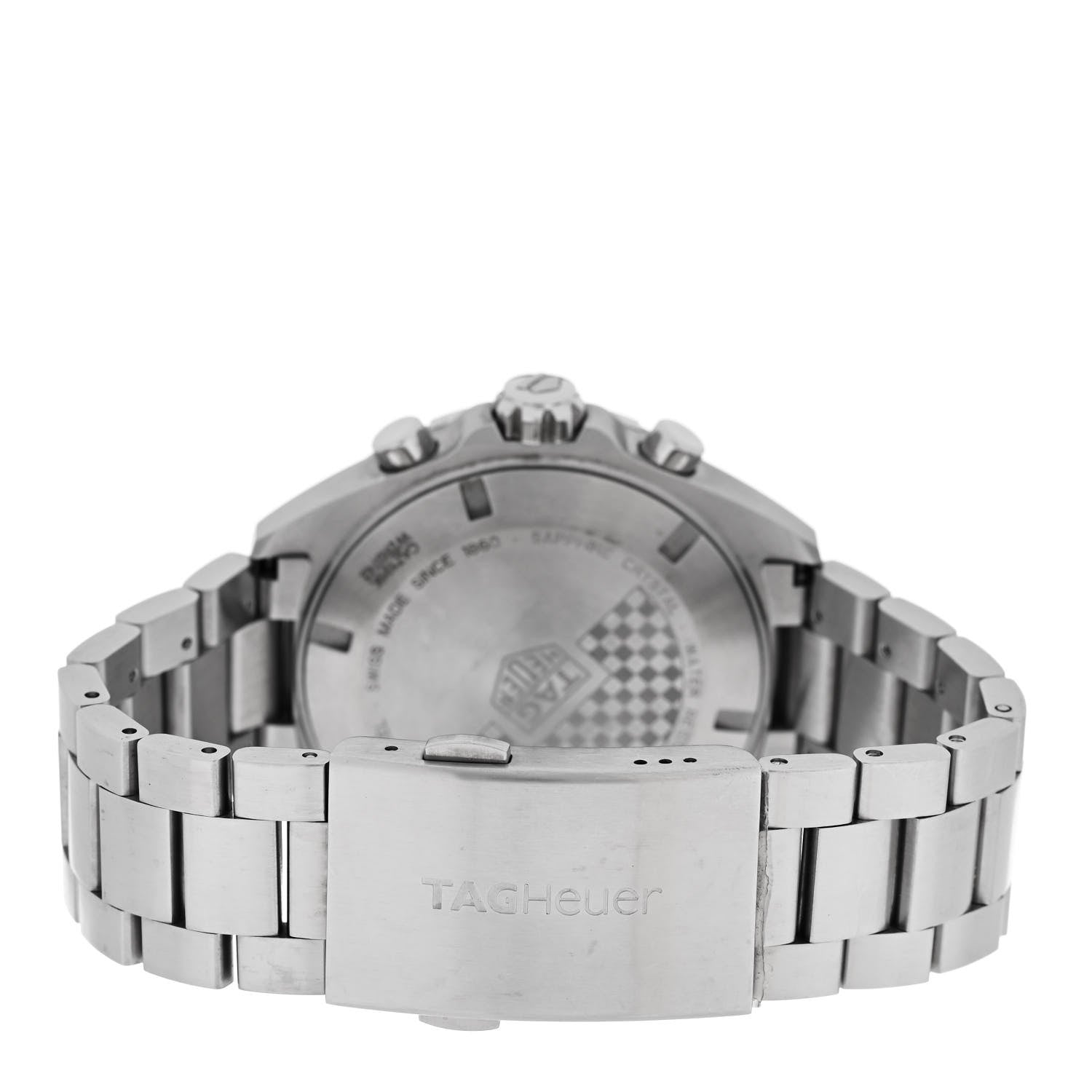 Tag Heuer Stainless Steel 43mm Formula 1 Chronograph Quartz Watch Blue CAZ101K 3 of 5
