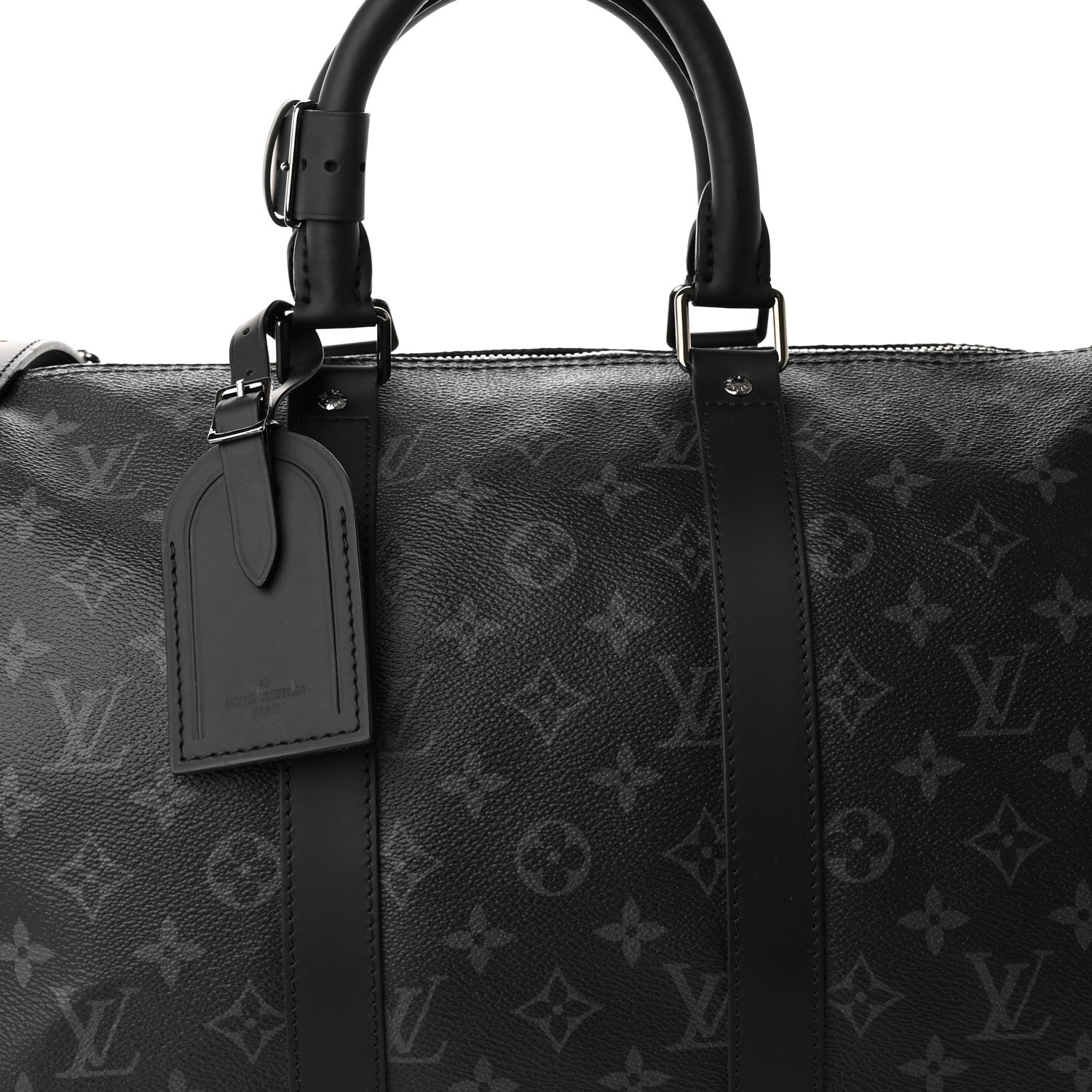 Louis Vuitton Monogram Eclipse Keepall Bandouliere 45 9 of 16