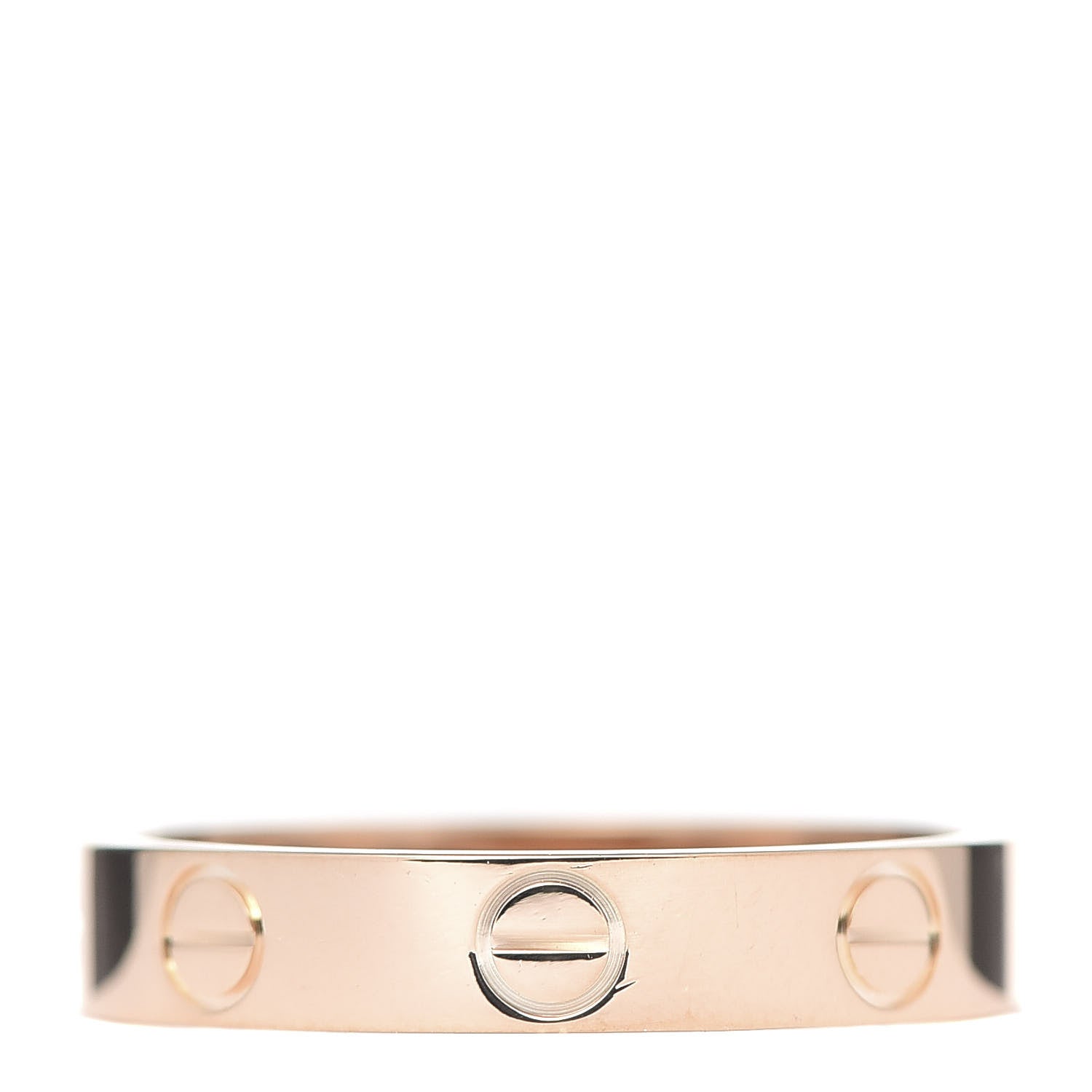 Cartier 18K Pink Gold 3.5mm LOVE Wedding Band Ring 52 6 3 of 6