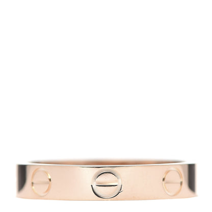 Cartier 18K Pink Gold 3.5mm LOVE Wedding Band Ring 52 6 3 of 6